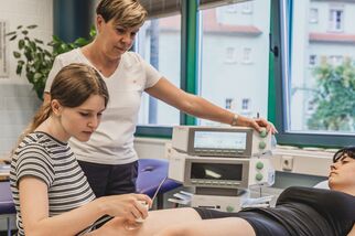 praktische Anwendung Ultraschall